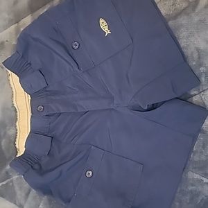 AFTCO navy blue, waist 28, nearly new, shorter length men's shorts
